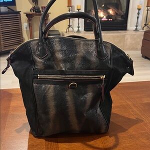 MZ Wallace Black and Brown Tote